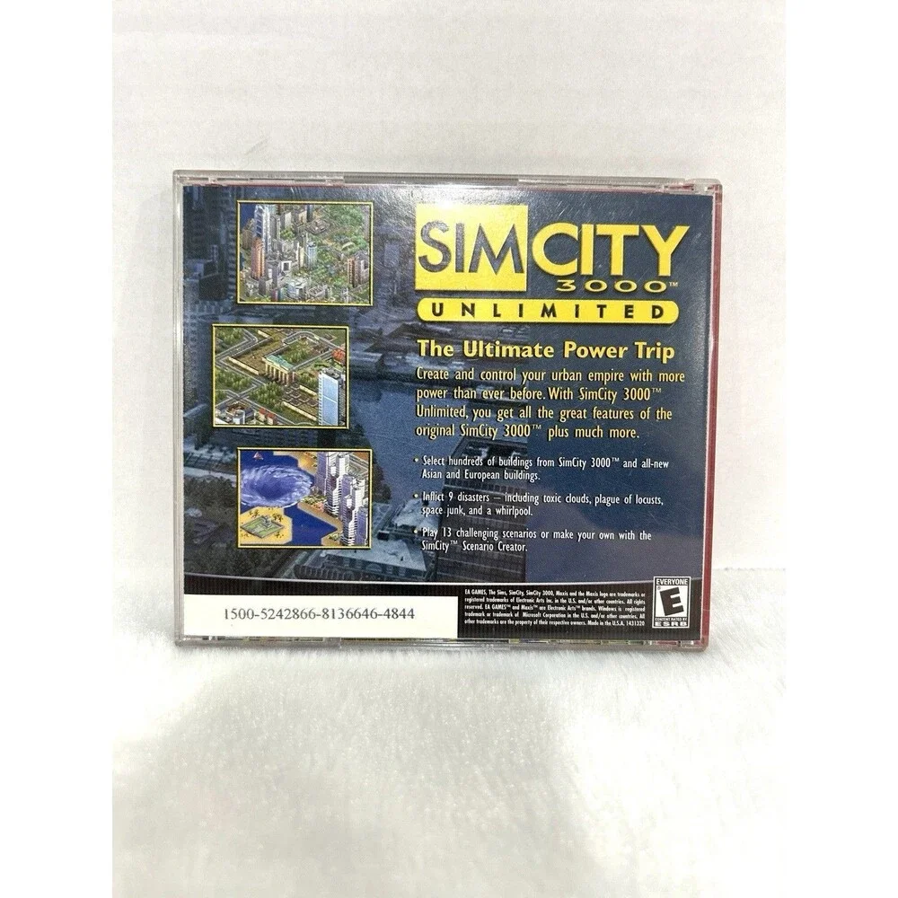 The Sims House Party EXPANSION PACK (PC Game) 2001 VINTAGE Case, Insert, Game